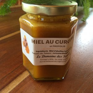 Miel au curcuma